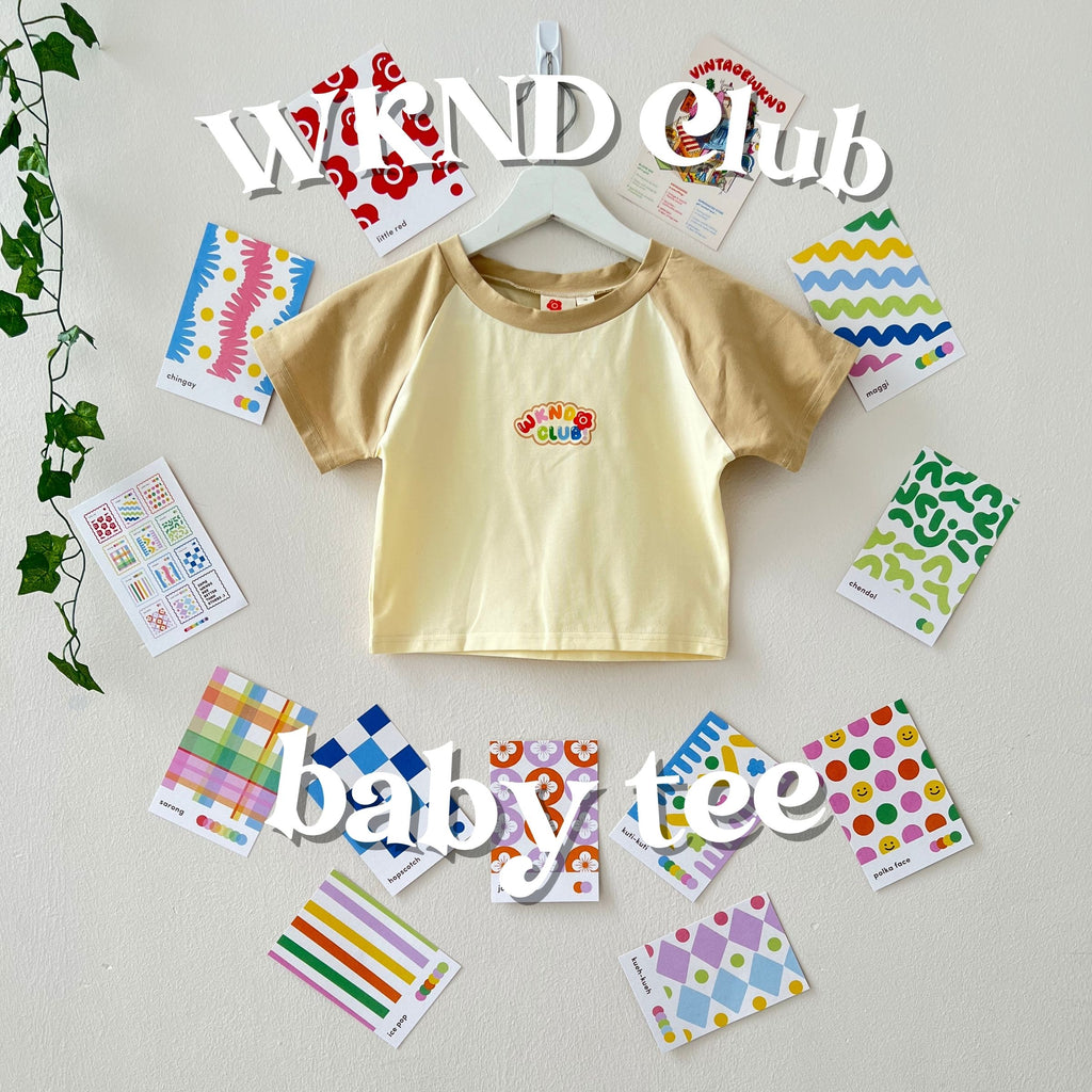 WKND Club Baby Tee - Baby Brown
